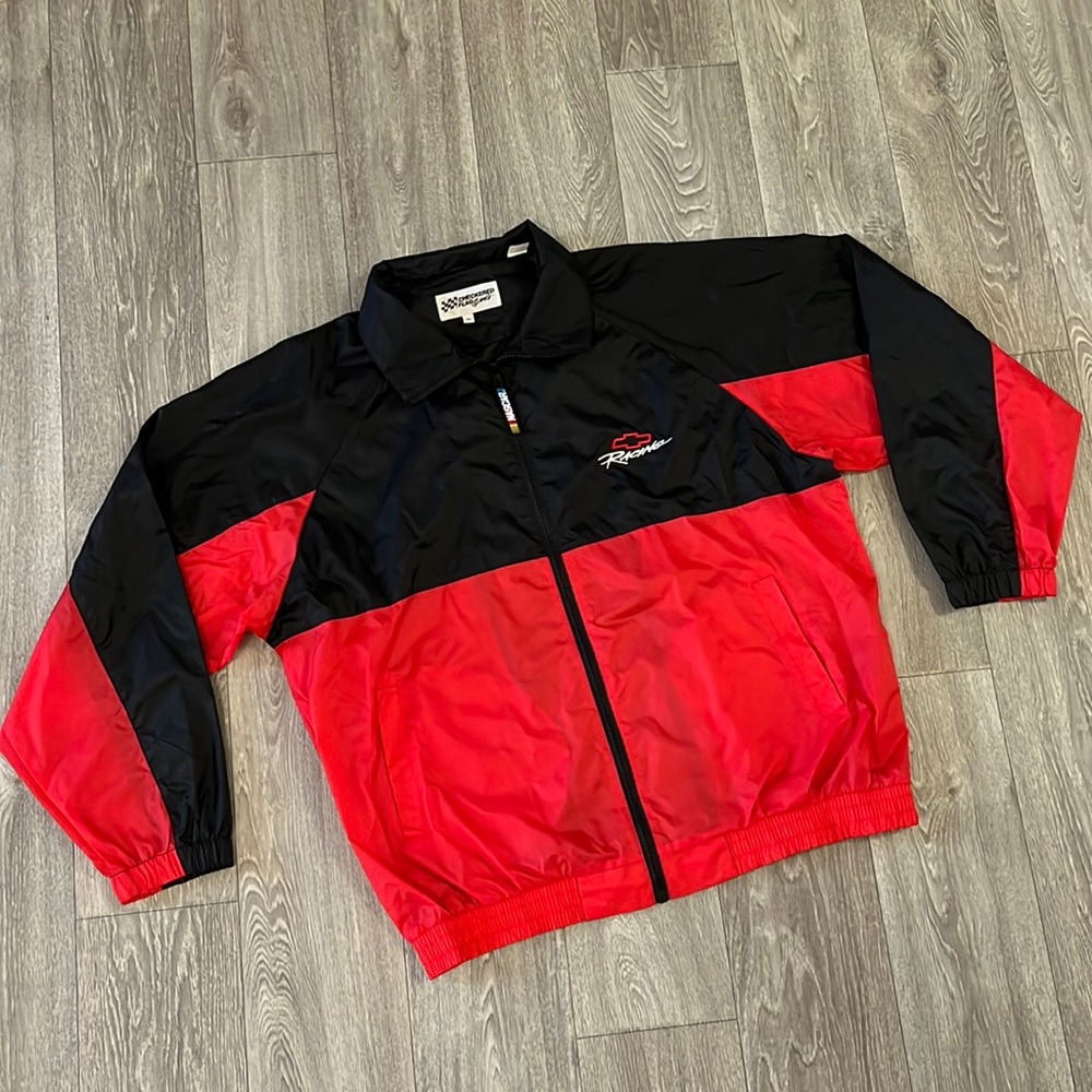 Vintage Checkered Flag Sports NASCAR windbreaker men’s sz XL